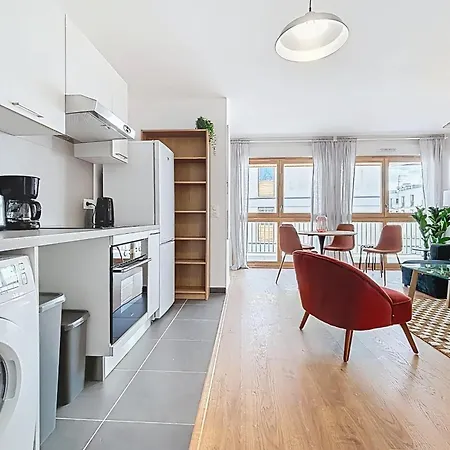 公寓 Modern & Spacious With Rooftop 蒙特勒伊